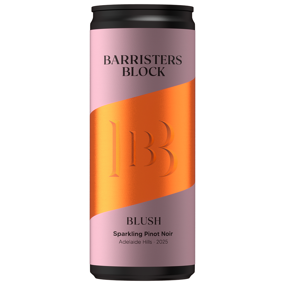 Barristers Block Sparking Blush Can - Carton