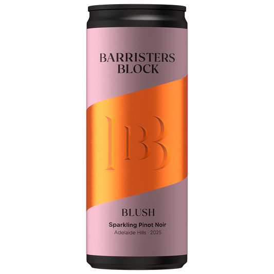 Barristers Block Sparking Blush Can - Carton